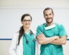 happy smiling Spanish nurses in Norway